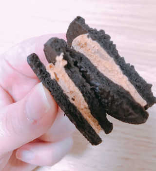 오레오 솔티드 카라멜 — 5점을 준 리뷰어가 2019년 4월 올린 사용 사진