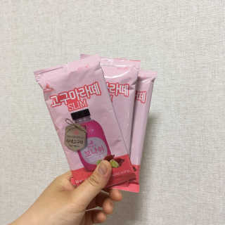 보나쉬슬림 고구마라떼 6pc+보틀 — 3.5점을 준 리뷰어가 2019년 5월 올린 사용 사진