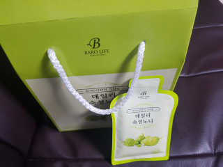 [바로푸드] 데일리 숙성노니원액 30ml x 28팩_1박스 — 4.5점을 준 리뷰어가 2019년 6월 올린 사용 사진