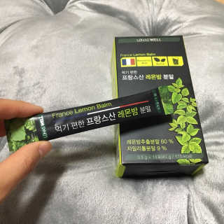 로하스웰 프랑스산 레몬밤 분말 — 5점을 준 리뷰어가 2018년 6월 올린 사용 사진