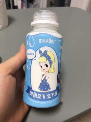 마이요기 요거트 — 4.5점을 준 리뷰어가 2019년 7월 올린 사용 사진