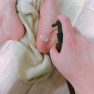 아미니 릴렉싱 풋 필링 스프레이 — 5점을 준 리뷰어가 2019년 3월 올린 사용 사진