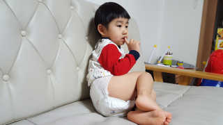 보솜이 액션핏 팬티형 — 5점을 준 리뷰어가 2019년 3월 올린 사용 사진