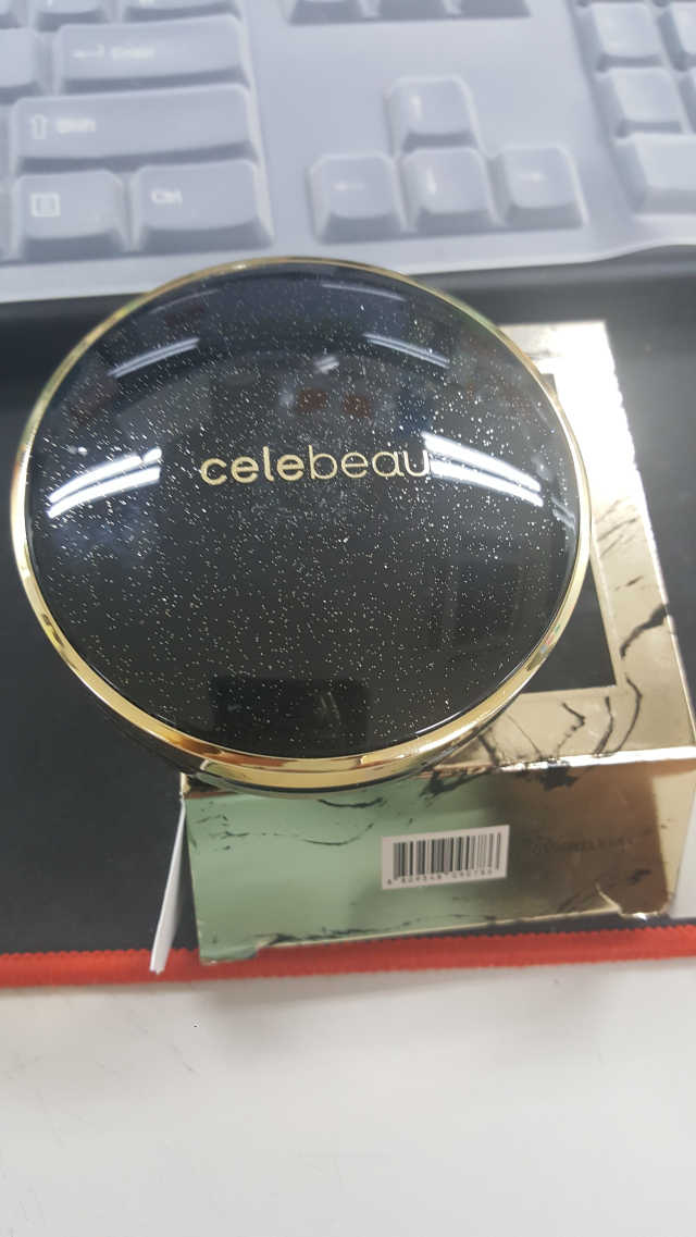 셀레뷰 블랙 세럼 팩트 리뷰 사진