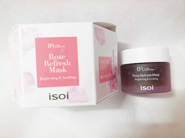 아이소이 로즈 리프레쉬 마스크 리뷰 사진