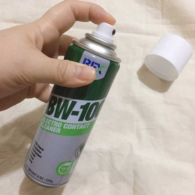 BW-100 접점부활제 리뷰 사진