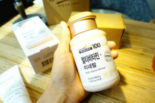 [메이준뉴트리] 멀티비타민and미네랄 1병, 1개월 분 — 5점을 준 리뷰어가 2018년 7월 올린 사용 사진
