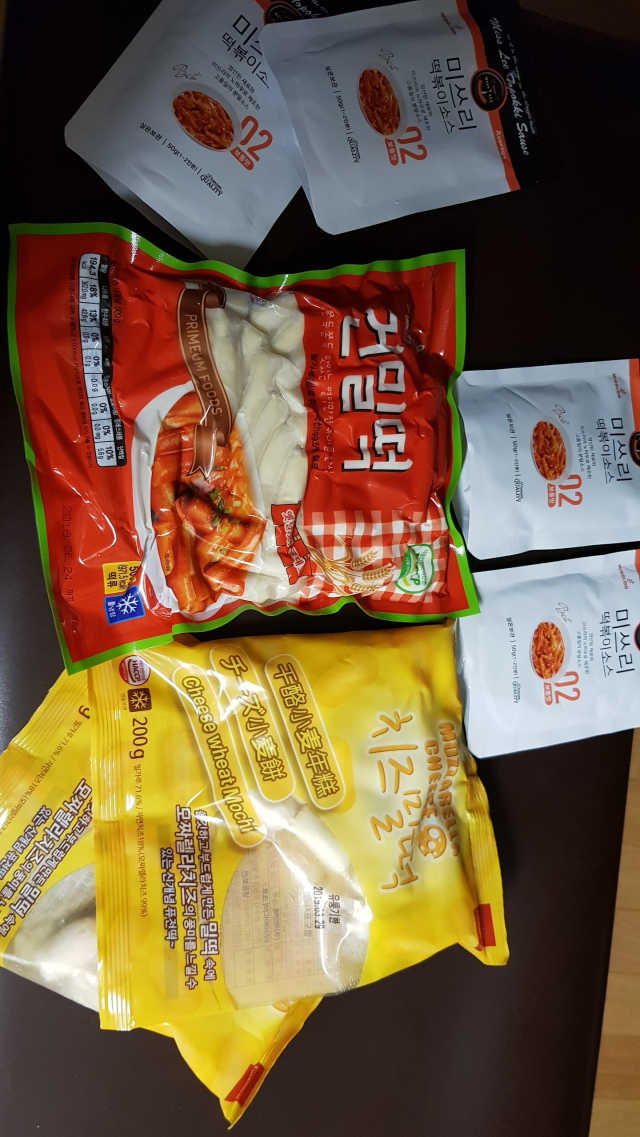 미쓰리떡볶이 just 10 min 패키지 리뷰 사진