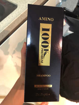 닥터펩티 아미노 100K 프리미엄 샴푸 500g — 5점을 준 리뷰어가 2018년 7월 올린 사용 사진