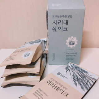 [착한습관]건강한 한끼, 귀리 쉐이크와 서리태 쉐이크 — 5점을 준 리뷰어가 2019년 8월 올린 사용 사진