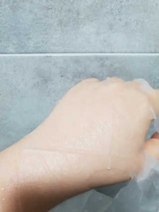 메이베나 1일 1팩 뽑아쓰는 마스크팩 — 4점을 준 리뷰어가 2019년 2월 올린 사용 사진