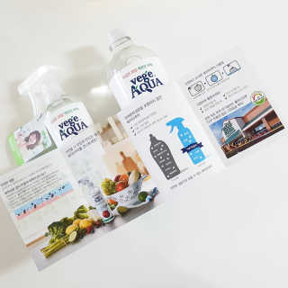 베지아쿠아 475ml + 리필 1000ml 1Set — 5점을 준 리뷰어가 2019년 8월 올린 사용 사진