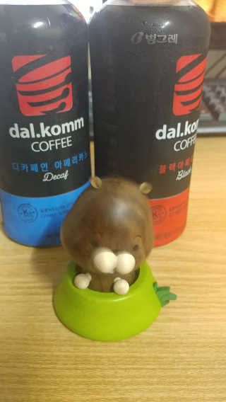[빙그레] 달콤커피 콜라보 디카페인, 블랙 아메리카노 — 4.5점을 준 리뷰어가 2019년 1월 올린 사용 사진