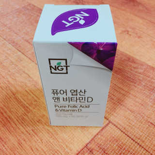 네츄럴굿띵스 퓨어 락토 철분 60일분 — 5점을 준 리뷰어가 2018년 2월 올린 사용 사진