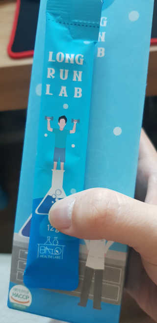 BAIO HEALTH LABS LONG RUN LAB 10개입 1박스 — 5점을 준 리뷰어가 2020년 2월 올린 사용 사진