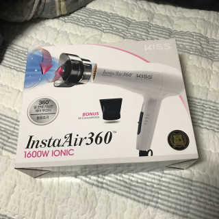 키스뉴욕 인스타에어 360 드라이기 — 4.67점을 준 리뷰어가 2018년 1월 올린 사용 사진