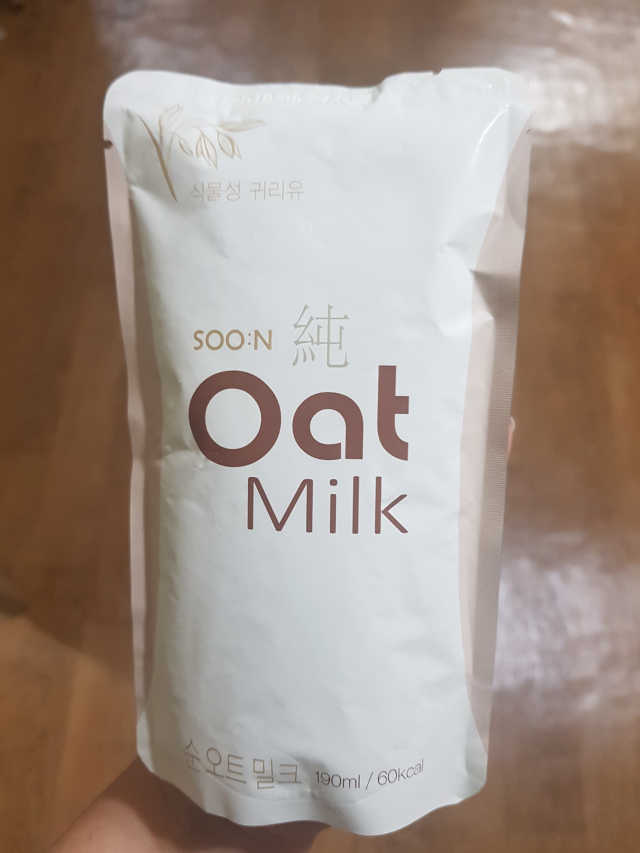 순오트밀크, soon oat milk 리뷰 사진