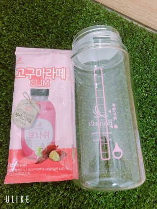 보나쉬슬림 고구마라떼 6pc+보틀 — 5점을 준 리뷰어가 2019년 6월 올린 사용 사진