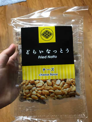 맛있는드라이낫또 프라이드낫또 치즈플레이버 FRIEDNATTO CHEESE FLAVOR — 4.33점을 준 리뷰어가 2018년 1월 올린 사용 사진