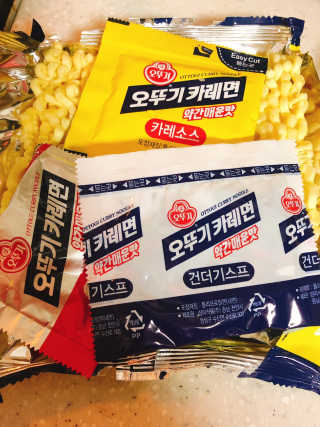 오뚜기카레면 2차 모집 — 5점을 준 리뷰어가 2019년 2월 올린 사용 사진