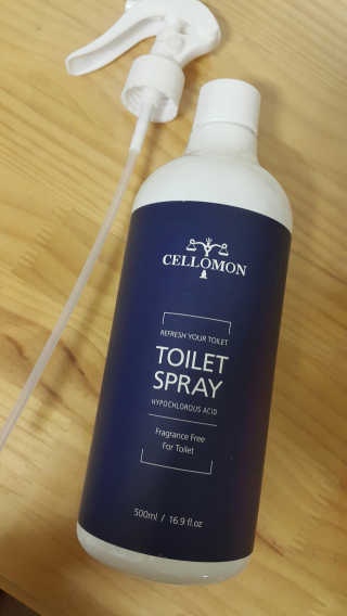 셀로몬 토일렛 스프레이 500ml — 4점을 준 리뷰어가 2018년 5월 올린 사용 사진