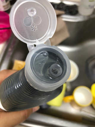 에코버 친환경 주방세제 450ml 무향+카모마일향 — 5점을 준 리뷰어가 2018년 12월 올린 사용 사진