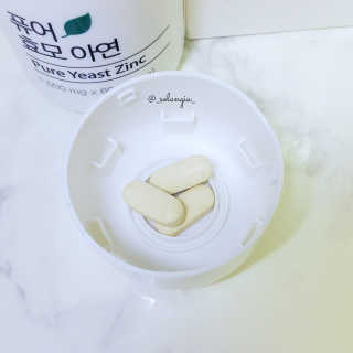 네츄럴굿띵스 퓨어 효모 아연 60일분 — 4.17점을 준 리뷰어가 2018년 7월 올린 사용 사진