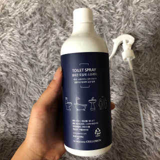 셀로몬 토일렛 스프레이 500ml — 3.83점을 준 리뷰어가 2018년 5월 올린 사용 사진