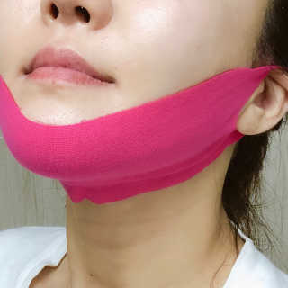 스케덤 펩타이드 리프팅밴드 — 4.5점을 준 리뷰어가 2019년 6월 올린 사용 사진