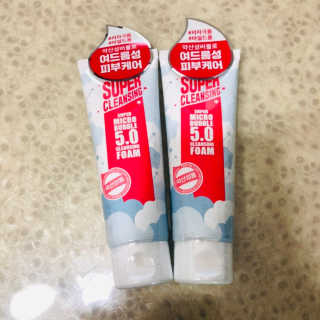 미팩토리 슈퍼 마이크로 버블 5.0 클렌징 폼 X 2EA — 5점을 준 리뷰어가 2019년 5월 올린 사용 사진
