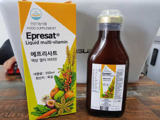 살루스 에프리사트 액상 멀티 비타민 — 5점을 준 리뷰어가 2019년 8월 올린 사용 사진