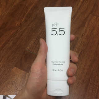 포므시 스노우화이트클렌징폼pH5.5 — 5점을 준 리뷰어가 2019년 8월 올린 사용 사진