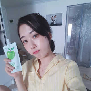 풀무원 프레시 워터젤리 — 5점을 준 리뷰어가 2018년 8월 올린 사용 사진