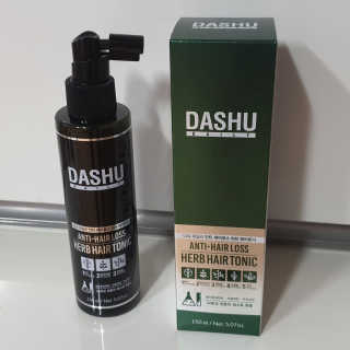 다슈코리아 다슈 데일리 안티 헤어로스 허브 헤어토닉 150ml — 5점을 준 리뷰어가 2019년 10월 올린 사용 사진