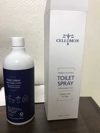 셀로몬 토일렛 스프레이 500ml — 2.5점을 준 리뷰어가 2018년 5월 올린 사용 사진