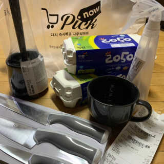 [강남,강서지역 한정]온라인편의점 나우픽 2만원 쿠폰 — 4점을 준 리뷰어가 2019년 4월 올린 사용 사진