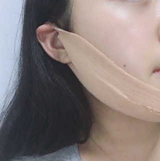 아이디플라코스메틱 아이디 페이스핏 마이너스 밴드 — 1점을 준 리뷰어가 2019년 10월 올린 사용 사진