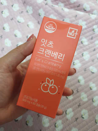 네츄럴굿띵스 잇츠 크랜베리 1병 30일분 — 5점을 준 리뷰어가 2019년 10월 올린 사용 사진