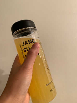 장수농가 리얼깔라만시 원샷 50ml 10팩+보틀 — 5점을 준 리뷰어가 2019년 5월 올린 사용 사진