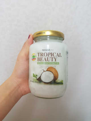 트로피칼뷰티 엑스트라버진 코코넛오일 450ml — 2점을 준 리뷰어가 2016년 11월 올린 사용 사진