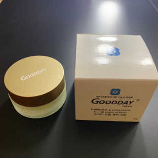 GoodDay Skincare GoodDay 강황 크림 — 4.5점을 준 리뷰어가 2019년 5월 올린 사용 사진