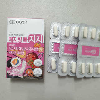 지지랩 [가르시니아 비타민] 체지방 빠지지 18정 x 6일 — 4점을 준 리뷰어가 2019년 11월 올린 사용 사진