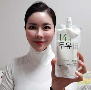 비욘드팜 잔다리마을 14일 두유 백태 3팩, 청서리태 3팩 — 5점을 준 리뷰어가 2019년 12월 올린 사용 사진