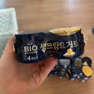 [매일 바이오] 생크림요거트 플레인 12개 + 유자 12개 — 4점을 준 리뷰어가 2019년 6월 올린 사용 사진
