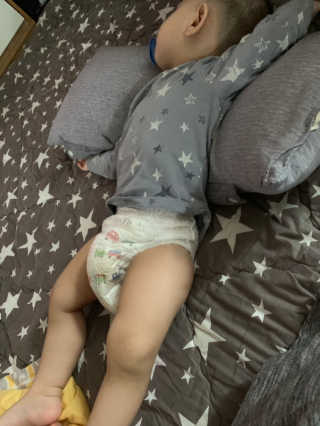 보솜이 액션핏 팬티형 — 5점을 준 리뷰어가 2019년 4월 올린 사용 사진