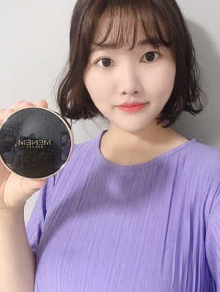 미넴보떼 [조여정쿠션] 아쿠아 GG모이스쳐 쿠션 23호 — 5점을 준 리뷰어가 2019년 7월 올린 사용 사진
