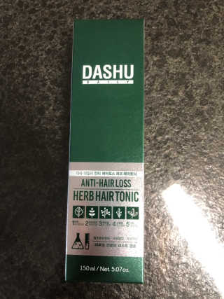 다슈코리아 다슈 데일리 안티 헤어로스 허브 헤어토닉 150ml — 5점을 준 리뷰어가 2019년 8월 올린 사용 사진