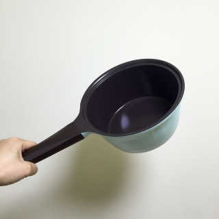 도루코 마이셰프 베이직 민트 냄비 편수 18cm — 3.5점을 준 리뷰어가 2016년 9월 올린 사용 사진