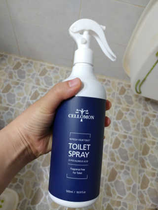 셀로몬 토일렛 스프레이 500ml — 5점을 준 리뷰어가 2018년 5월 올린 사용 사진