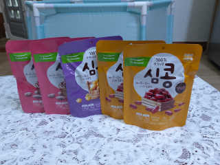 풀무원 칼로리 부담 없는 건강 간식, 심콩 — 5점을 준 리뷰어가 2019년 10월 올린 사용 사진